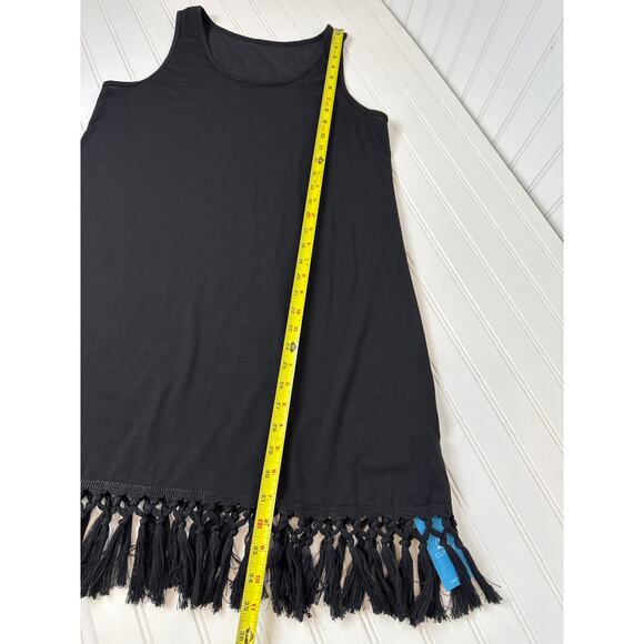 NWT Cupshe Beach Cover Up Dress -Tassel Midi Tank & Ruffled Tie Mini Bundle Sz M - Picture 4 of 7